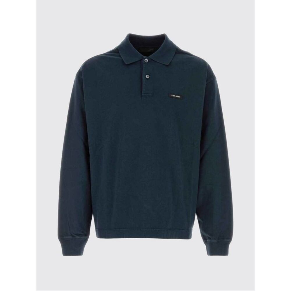 Prada Polo Shirt Men Blue